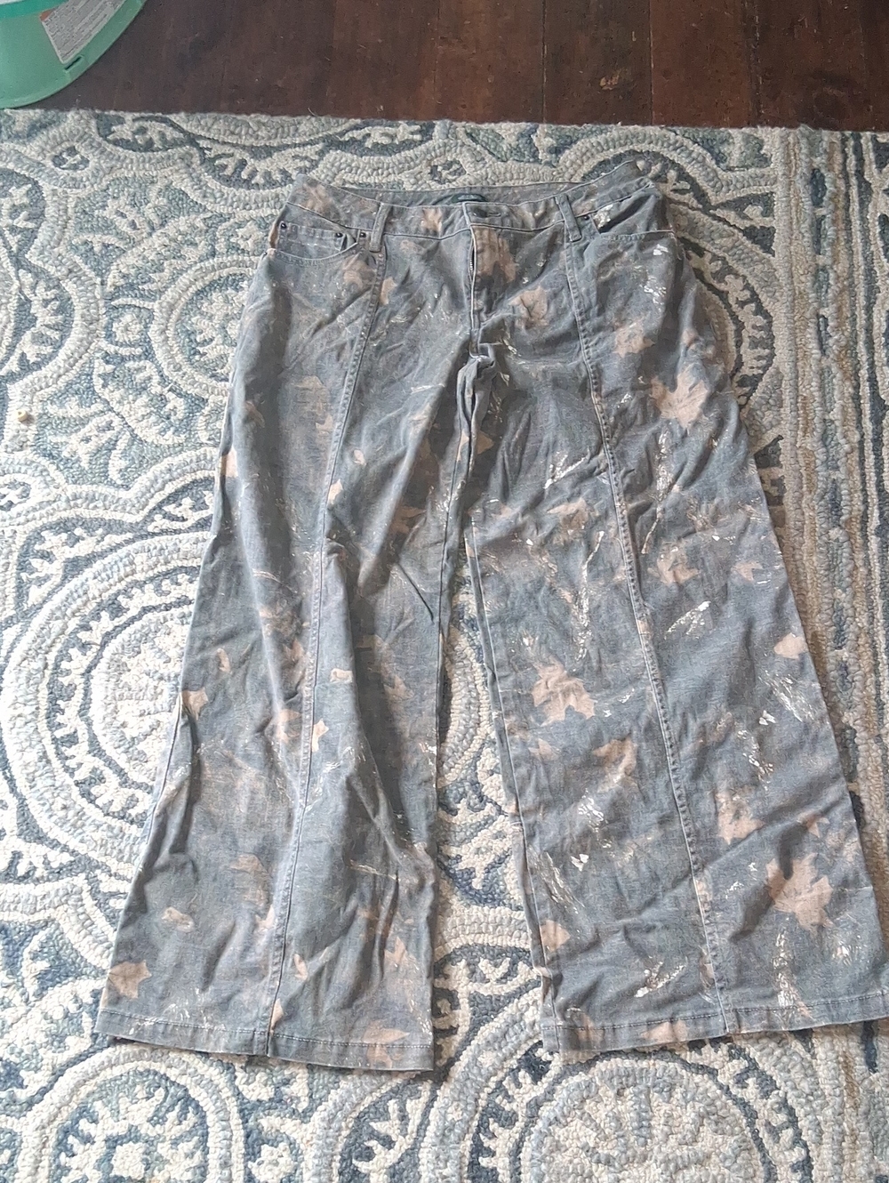 Womens Wild Fabel Wide Leg Pants Size Medium